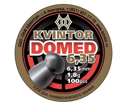 Пули Квинтор Domed 6,35 мм 1,8г 100 штук