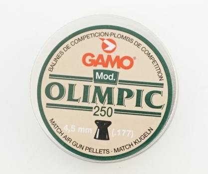 Пули Gamo Olimpic 4,5 мм, 0,49 г (250 штук)