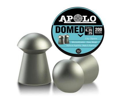 Пули Apolo Domed 6,35 мм, 2,2 г (200 штук)