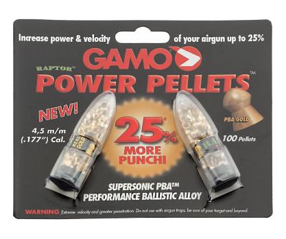 Пули Gamo Raptor 4,5 мм, 0,35 г (100 штук)