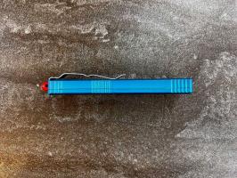 Фронтальный складной нож Microtech Humster H-1 Голубой, Микротек Хамстер