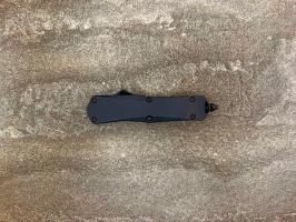 Фронтальный складной нож Microtech TW D-5 Чёрный, Микротек Турист