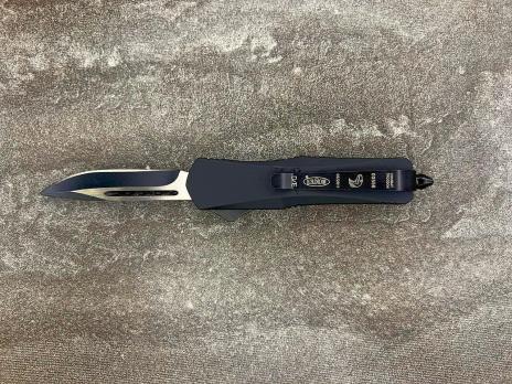 Фронтальный складной нож Microtech TW D-5 Чёрный, Микротек Турист