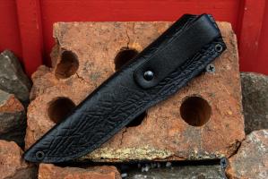 Поясной кожаный чехол RedSteel для ножа General X1