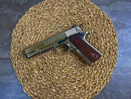 Охолощенный пистолет Colt Курс-С 1911 (Кольт, 10х24, хром)