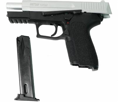 Пистолет охолощенный Retay S2022 Sig Sauer (СХП Ретай С2022), хром