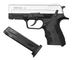 Пистолет охолощенный Retay X1 9мм (СХП Ретай Х1, Springfield XD, 9 мм P.A.K.), хром