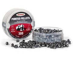 Пули Люман Pointed pellets 4,5 мм 0,57г 300 штук