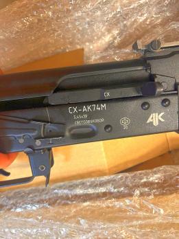 Охолощенный автомат Калашникова СХП АК74М 5,45х39 (493, б/у)