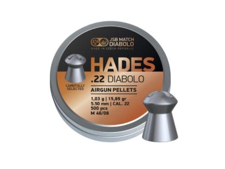 Пули пневматические JSB Diabolo HADES 5,5 мм (500 шт)
