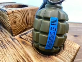 Учебно-имитационная пиротехническая граната PFX F-1 (Р) краска для страйкбола и пейнтбола