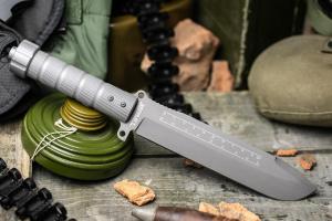 Нож для выживания Kizlyar Supreme Survivalist-X D2 алюм. рукоять