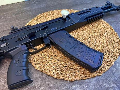 Макет учебный автомат Калашникова АК-12 (ММГ АК12, складной приклад ati)